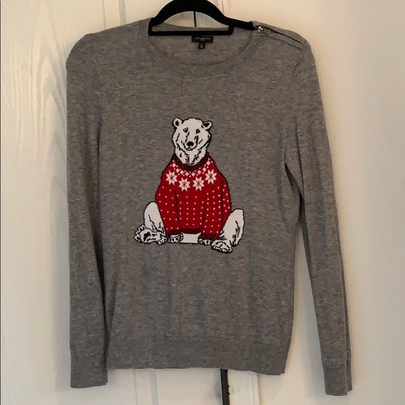 Talbots Sweaters - Talbots gray lambs wool sweater